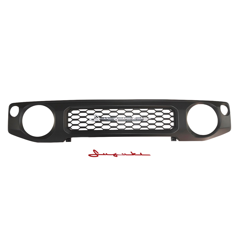 Front Grille GP with 2logo PCS for Jimny JB74W JB64W JB74 JB64 2018+