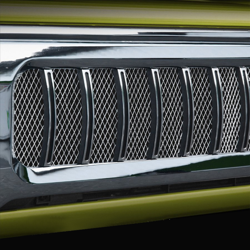 Front Grille D with Insect Grid Chromed for Jimny JB74W JB64W JB74 JB64 2018+