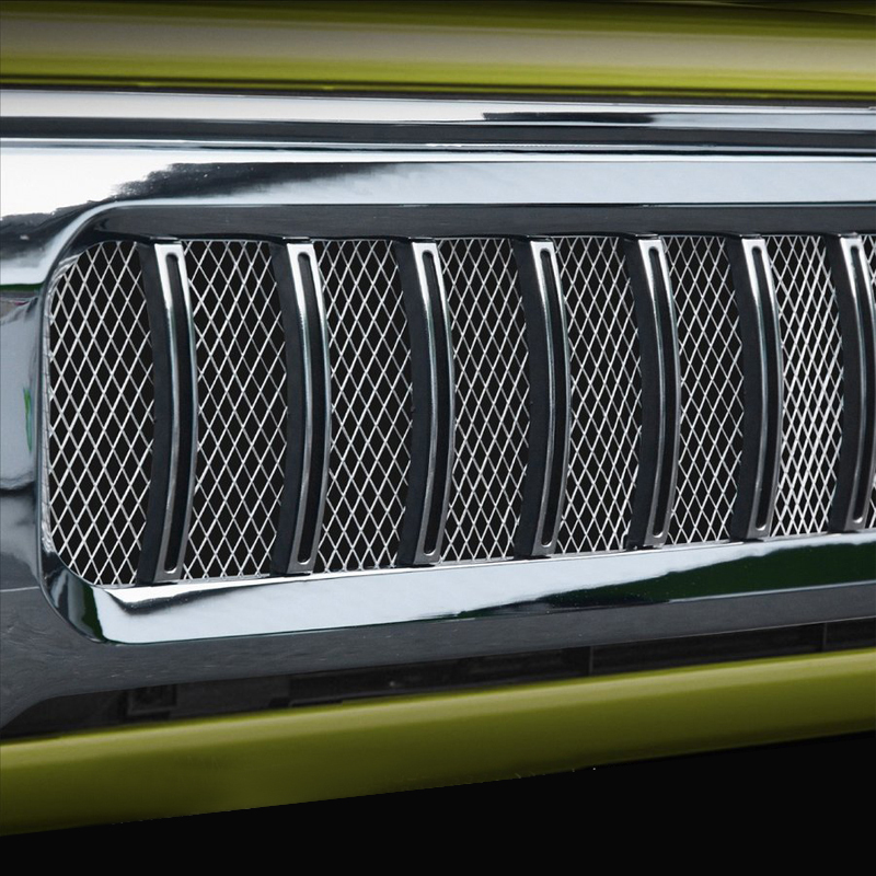 Front Grille D with Insect Grid Chromed for Jimny JB74W JB64W JB74 JB64 2018+