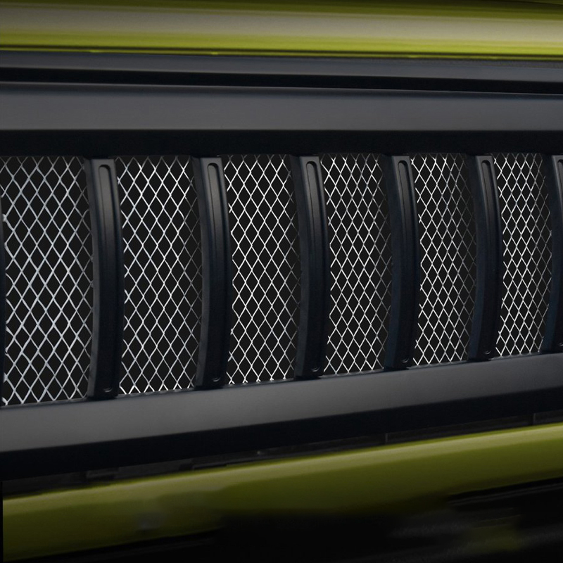 Front Grille D with Insect Grid Black for Jimny JB74W JB64W JB74 JB64 2018+