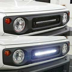 Front Grille E with LED light bar * 1pcs for Jimny JB74W JB64W JB74 JB64 2018+