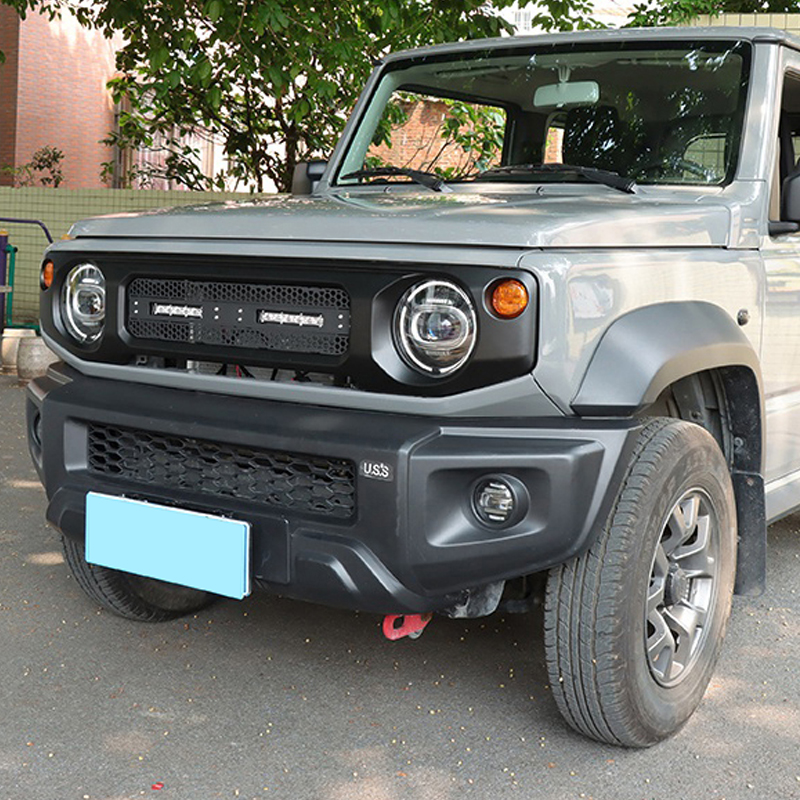 Front Grille F with LED light bar * 2pcs for Jimny JB74W JB64W JB74 JB64 2018+