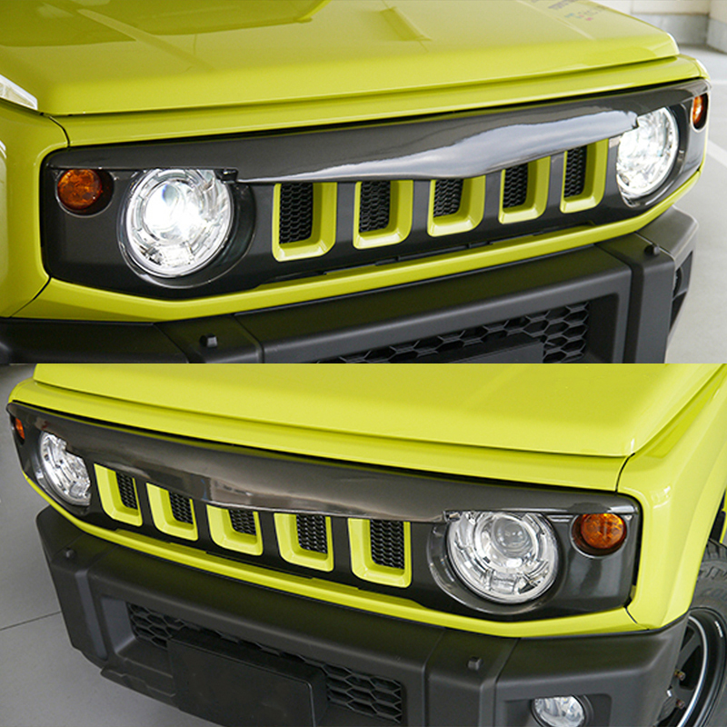 Front Grill Lip Trim Cover for Jimny JB74W JB64W JB74 JB64 2018+