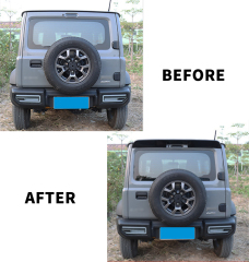 JIMNY ACCESSORIES Car Rear roof Spoiler wing for Jimny JB74W JB64W JB74 JB64 2018+