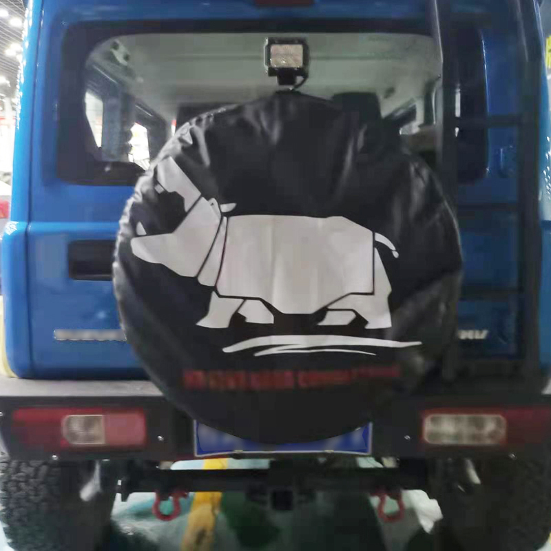Spare wheel Cover Hippo painting PU-15inch for Jimny JB74W JB64W JB74 JB64 2018+