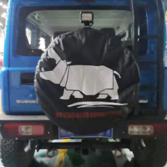 Spare wheel Cover Hippo painting PU-15inch for Jimny JB74W JB64W JB74 JB64 2018+