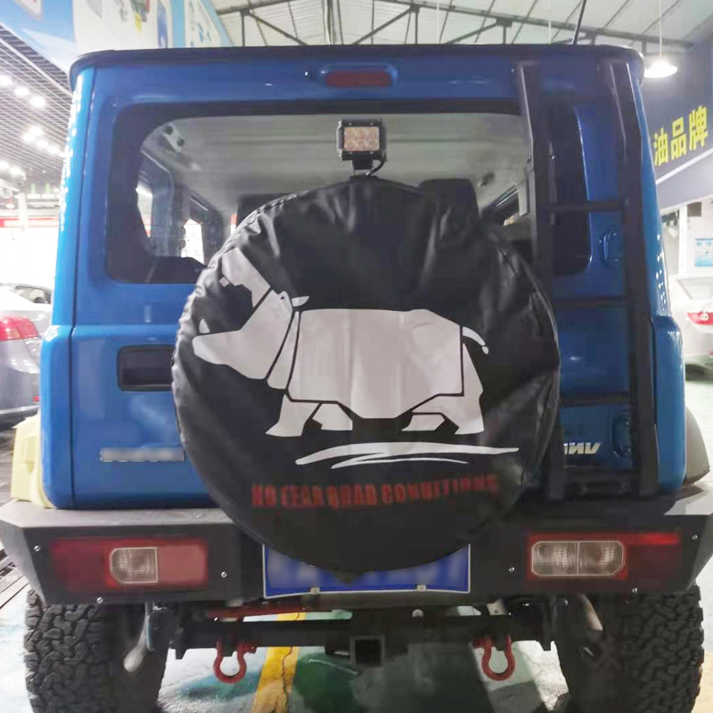 Spare wheel Cover Hippo painting PU-15inch for Jimny JB74W JB64W JB74 JB64 2018+