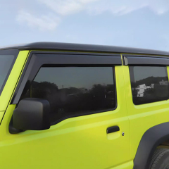Car Window Visor Window Rain Guards Weathershields Sun Rain Deflector for Jimny JB74W JB64W JB74 JB64 2018+