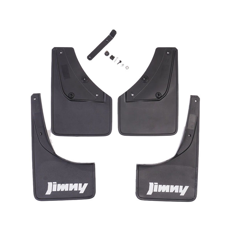 Mud Flaps Black Jimny logo for Jimny JB74W JB64W JB74 JB64 2018+