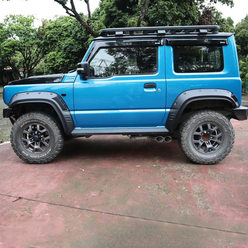 Gen 4 JIMNY JB74 ACCESSORIES New Design Car Fender Flares for Jimny JB74 JB64 JB74W JB64W 2018-2022