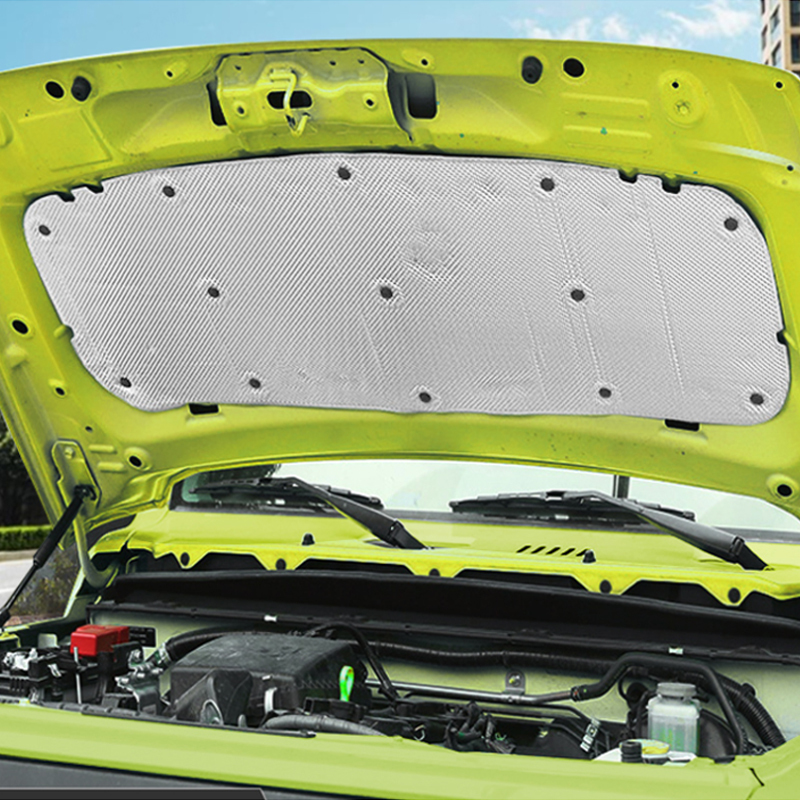 Car Front Engine Hood Heat Insulation Soundproof Cotton Pad Mat Cover for Jimny 2018+ jb74 jb64