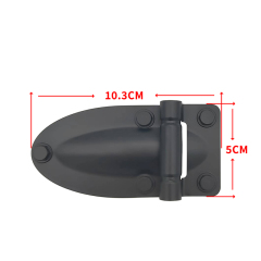 For Suzuki Jimny JB64 JB74 2019 2020 2021 2022 2023 Accessories 2PCS Car Engine Hood Door Hinge Decoration Cover Trim Sticker