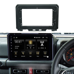 9" Car Radio Frame Panel Trim for Suzuki Jimny JB74W JB64W JB74 JB64 2018 2019 2020 2021 2022 2023