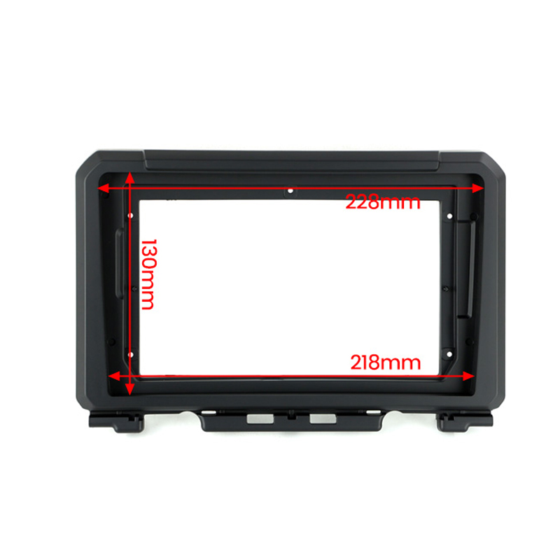 9" Car Radio Frame Panel Trim for Suzuki Jimny JB74W JB64W JB74 JB64 2018 2019 2020 2021 2022 2023
