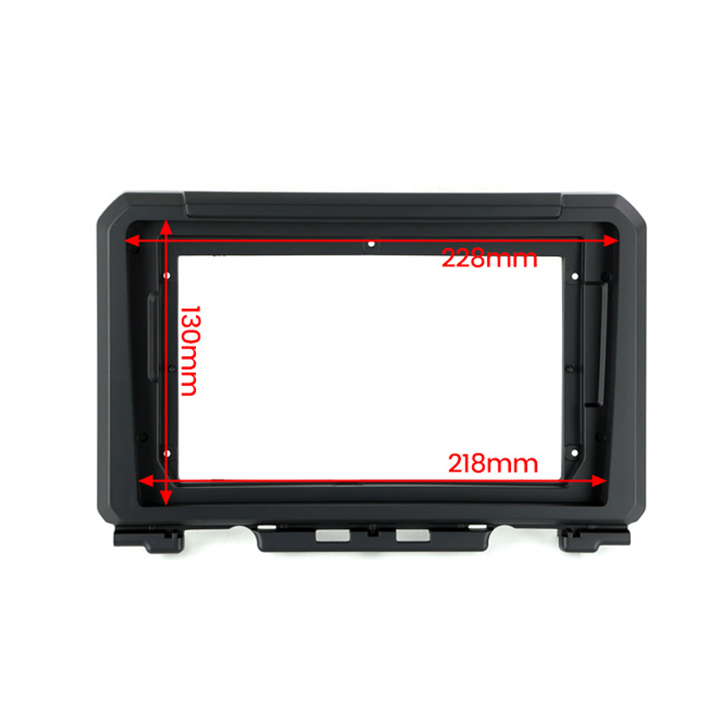 9" Car Radio Frame Panel Trim for Suzuki Jimny JB74W JB64W JB74 JB64 2018 2019 2020 2021 2022 2023