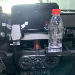 Jimny Accessories Phone Water Cup Bracket For Suzuki Jimny Gen 4 2018-2023 Central Control Phone Stand Cup Holder Support