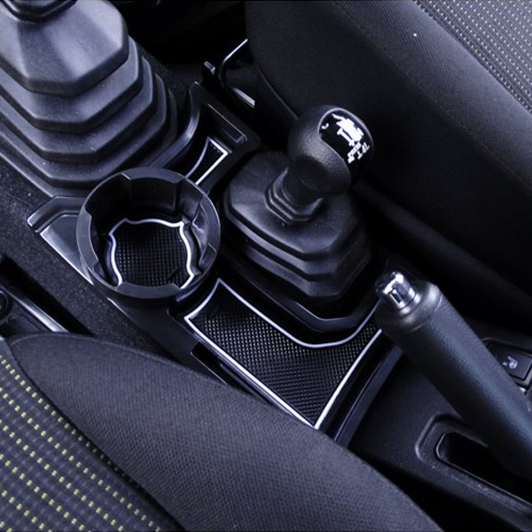Jimny 2020 Car Center Console Gear Shift Tray Organizer Center Console Cup Holder Storage Box for suzuki jimny body kit