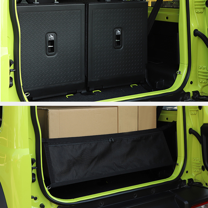 JIMNY jb74 ACCESSORIES Cargo Net Trunk Organizer Storage Net for Suzuki Jimny 2019 JB74 JB64
