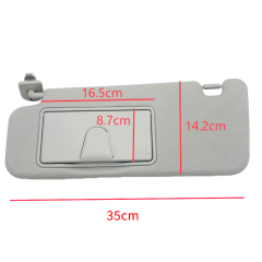 4X4 Jimny Accessories Sunshading Board with Mirror for Suzuki Jimny JB74W JB64W JB74 JB64 2018-2022
