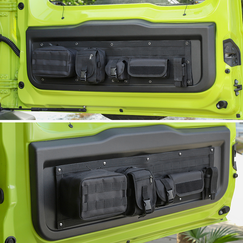 JB74 JIMNY ACCESSORIES Rear Door Storage Bag for Suzuki Jimny JB74W JB64W 2018-2023