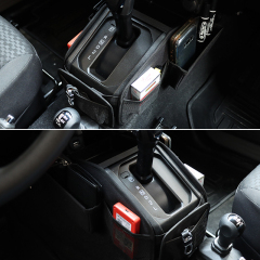 Jimny 2021 Car Center Console Gear Shift Tray Organizer Center Console Cup Holder Storage Box for suzuki jimny body kit