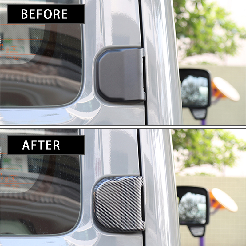 Tail rear door hinge cover for Jimny JB64 JB74 Sierra 2018 2019 2020 Accessories