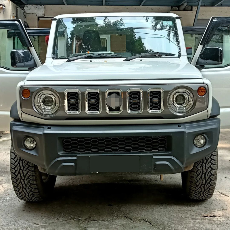 Car Front Grille Cover Trim Exterior Decor Frame Cover For Suzuki Jimny 2019 - 2023 JB64 JB74 Car Styling Sticker Accessories