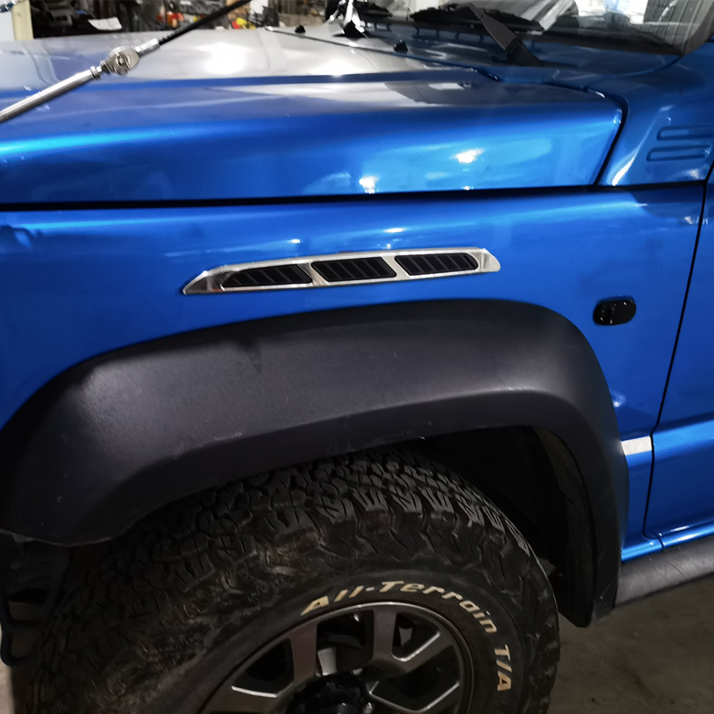 Car Side Air Inlet Trim Frame For Suzuki Jimny Gen4 JB64 JB74 2019 2020 2023 2022 2PCS Auto Jimny JB74 2021 JB74 Accessories