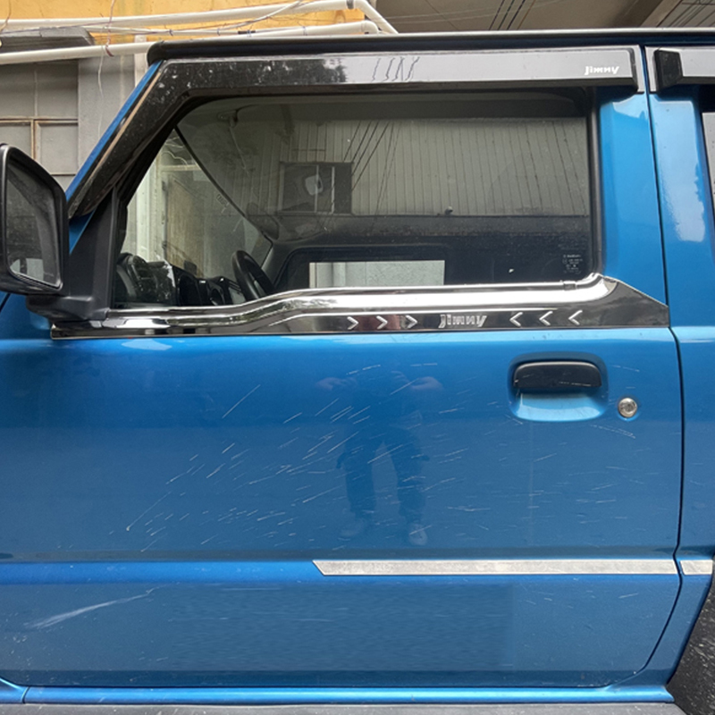 Gen4 Jimny JB74 ACCESSORIES Car Window Decoration Strips Trim for Suzuki Jimny JB74W JB64W JB74 JB64