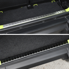 Tailgate Guard Rear Bumper Scuff Plate Rear Trunk Trim Protect For Suzuki Jimny JB64 JB74 2018-2020 Tail Door Inner Guard Decor
