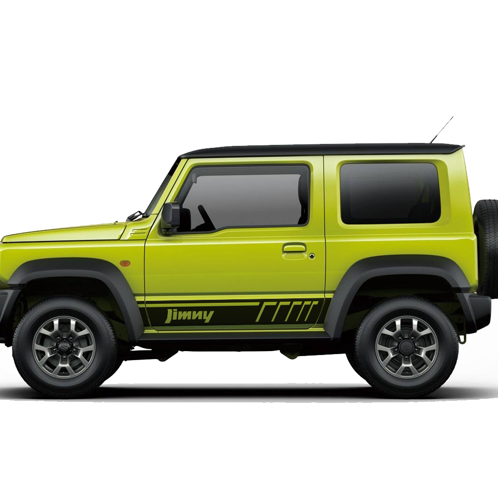 JB74 Decoration Accessories Car Sticker For Suzuki Jimny JB64 JB74 2018 2019 2020 2021 2022 2023 Car Side Body Moulding Stickers