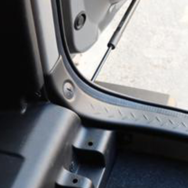 Car Rear Door scuff Plate ABS Rear Trunk Cover Tailgate Inner Guard for Suzuki Jimny JB74 JB64 2019 2020 2021 2022 Gen 4