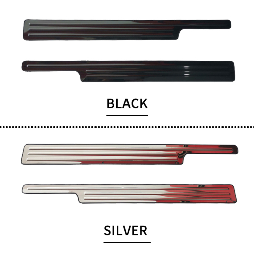 Jimny accessories Door Sill Scuff Door Sill Protector Sticker For Suzuki Jimny jb64 jb74 2018 2019 2020 2021 2022 2023
