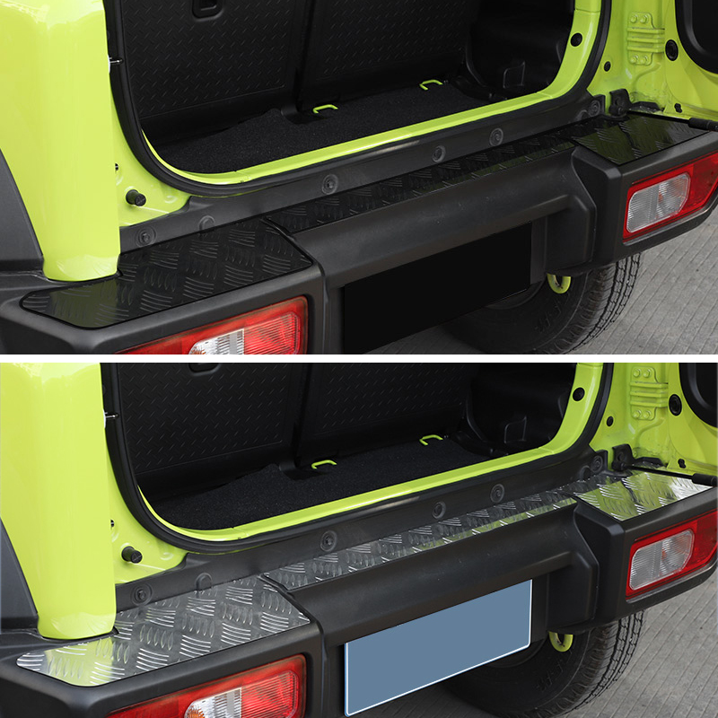 2020 JIMNY ACCESSORIES Rear Bumper Scuff Plate for Suzuki Jimny JB74 JB64