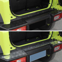 2020 JIMNY ACCESSORIES Rear Bumper Scuff Plate for Suzuki Jimny JB74 JB64