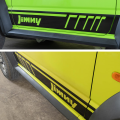 JB74 Decoration Accessories Car Sticker For Suzuki Jimny JB64 JB74 2018 2019 2020 2021 2022 2023 Car Side Body Moulding Stickers