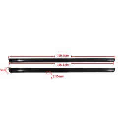 GEN 4 Jimny JB74 Accessories Side Door Body Molding Trim Decorative Cover for Suzuki Jimny JB74W JB64W JB74 JB64 2018+