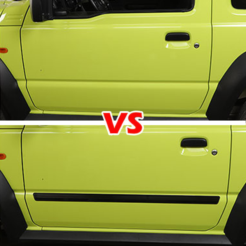 GEN 4 Jimny JB74 Accessories Side Door Body Molding Trim Decorative Cover for Suzuki Jimny JB74W JB64W JB74 JB64 2018+