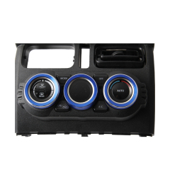 3pcs Air Conditioning Knob Decorative Cover Ring for Suzuki Jimny JB64 JB74 JB64W JB74W 2018 2019 2020 2021