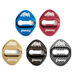 Jimny Accessories Car Door Lock Cover for Suzuki Jimny JB64 JB64W JB74 JB74W 2018 2019 2020 2021