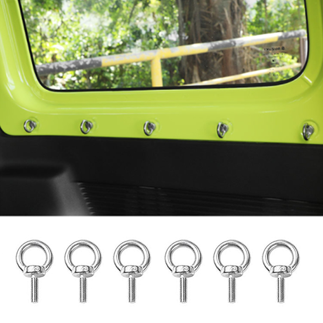 Trunk organize screws for Jimny JB64 JB74 2018 2019 2020 interior accessories