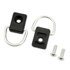 For Suzuki Jimny JB64 Sierra JB74 2019-2023 2PCS Auto Tail Box Tie-Down D Pull Buckle Screw Hook Car Accessories ABS Stainless