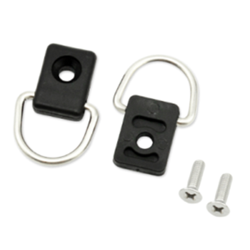 For Suzuki Jimny JB64 Sierra JB74 2019-2023 2PCS Auto Tail Box Tie-Down D Pull Buckle Screw Hook Car Accessories ABS Stainless