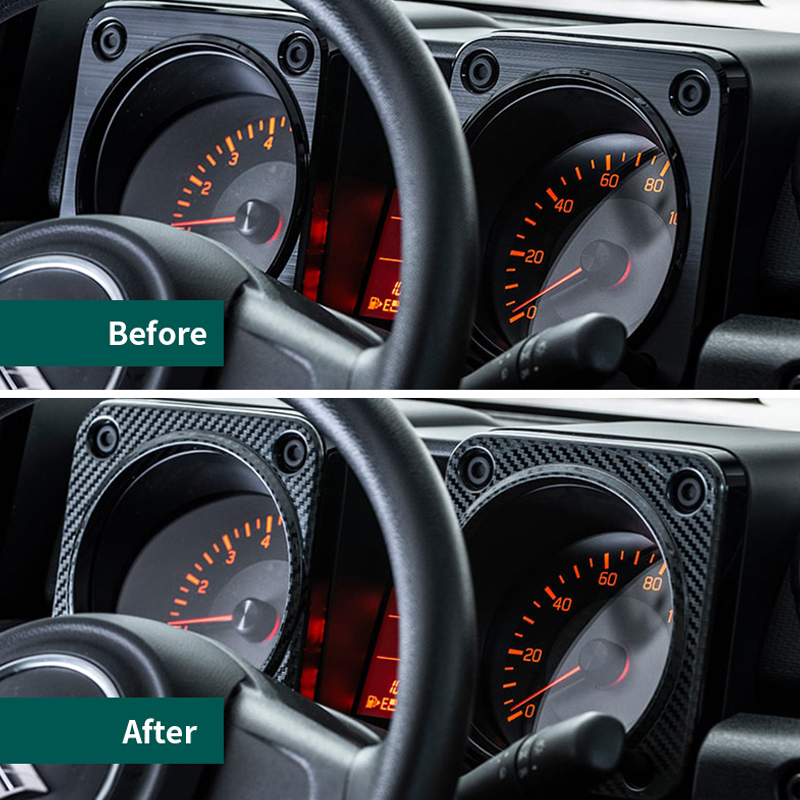 2020 JIMNY ACCESSORIES Car Central Control Instrument Decorative Fram cover for Suzuki Jimny JB74 JB64
