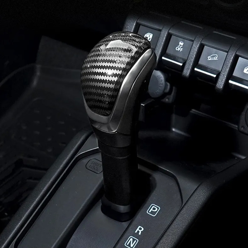 2020 JIMNY ACCESSORIES Exclusive Carbon Gear Shift Knob Cover for Suzuki Jimny JB74 JB64
