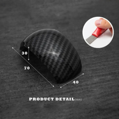 2020 JIMNY ACCESSORIES Exclusive Carbon Gear Shift Knob Cover for Suzuki Jimny JB74 JB64
