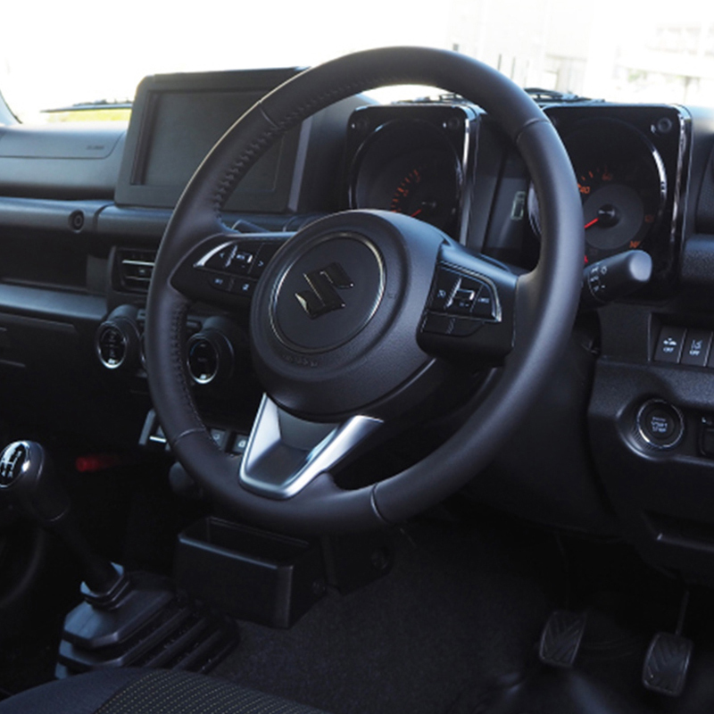 Steering wheel cover for Jimny JB64 JB74 Sierra 2018 2019 2020 Interior Accessories