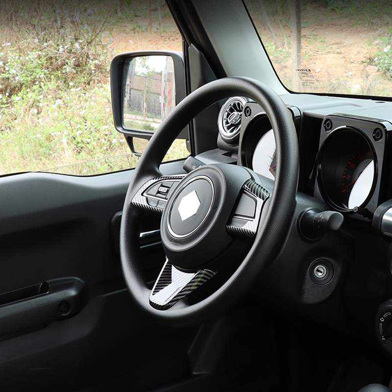 Steering wheel cover for Jimny JB64 JB74 Sierra 2018 2019 2020 Interior Accessories