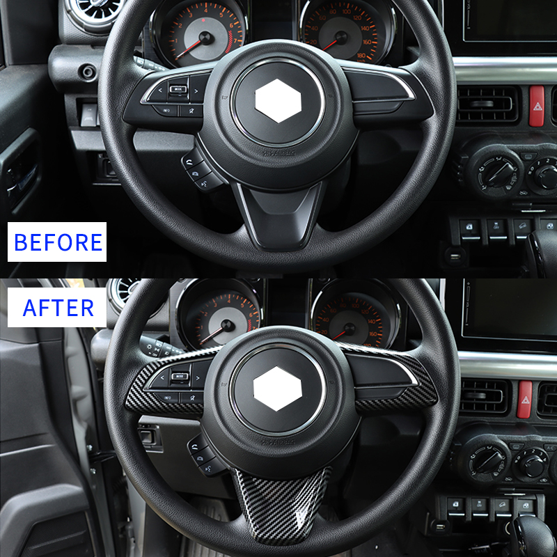Steering wheel cover for Jimny JB64 JB74 Sierra 2018 2019 2020 Interior Accessories