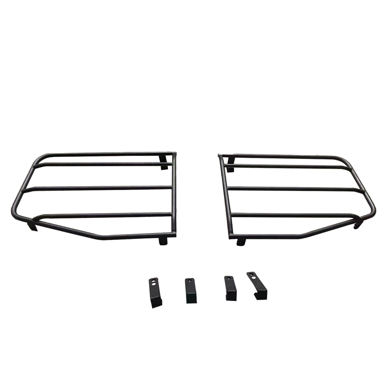 Jimny Accessories Little D Defender Style Front Head Light Lamp Guard Fender for Jimny JB74 JB64 2018- Gen4 Sierra JB74w JB64w